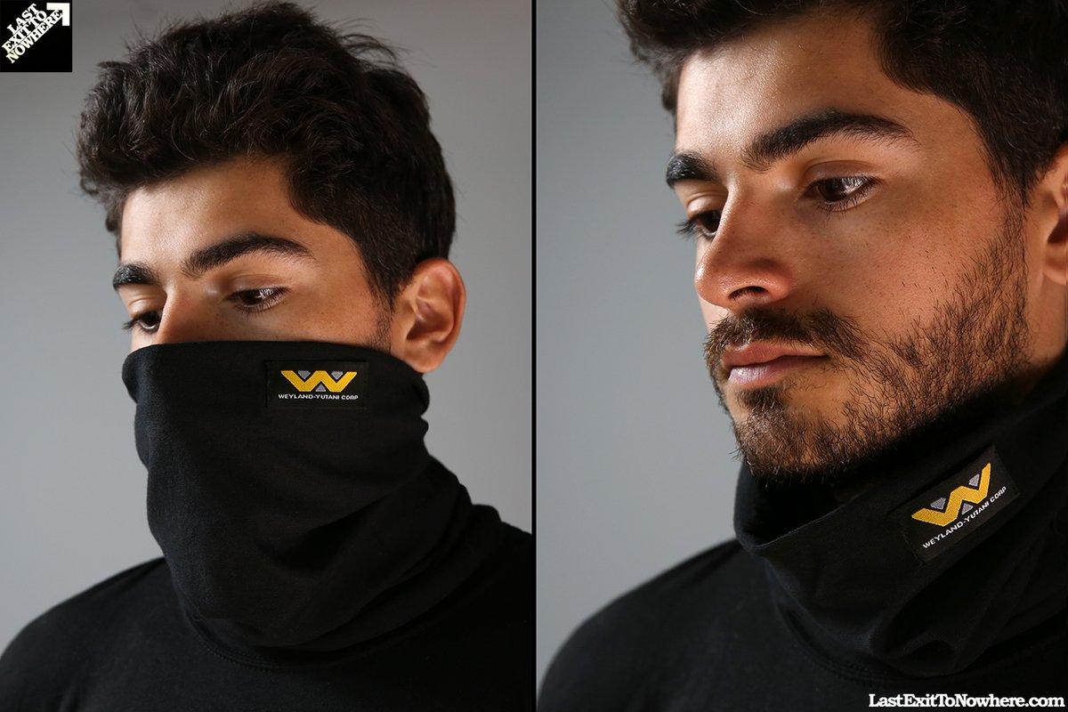 LASTEXITshirts's tweet photo. Competition time. 

WIN this NEW face covering from The Company. According to sources it protects from facehuggers.

RT to enter the competition. View our NEW range of multi-purpose face coverings > https://t.co/xyEHmlSMVR The winner will be announced 12 Aug 2020. #ALIENS https://t.co/CVn14BNcpd