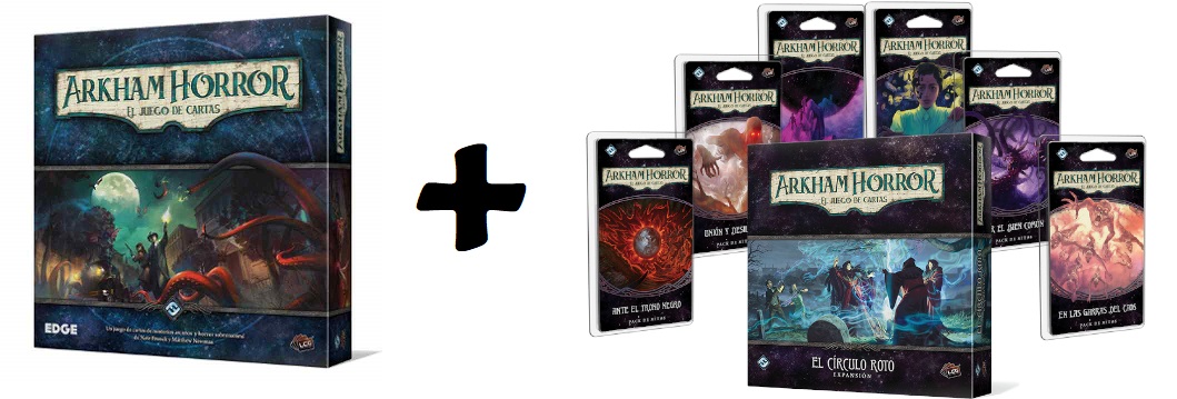 ⚠️⚠️ATENTOS⚠️⚠️
Sorteamos una Caja Básica y el ciclo completo de El Círculo Roto!!! 160€ de sorteo!!!
Sólo tenéis que:

➡️Dar RT y ❤️ a ESTE twitt
➡️Seguir a <a href="/ArchivosArkham/">𝙻𝚘𝚜 𝙰𝚛𝚌𝚑𝚒𝚟𝚘𝚜 𝚍𝚎 𝙰𝚛𝚔𝚑𝚊𝚖</a> y a <a href="/FFGames_ES/">Fantasy Flight Games España</a> 

Fácil, no? A qué esperas!!! 
#ArkhamHorrorLCG

Bases en el hilo⬇️