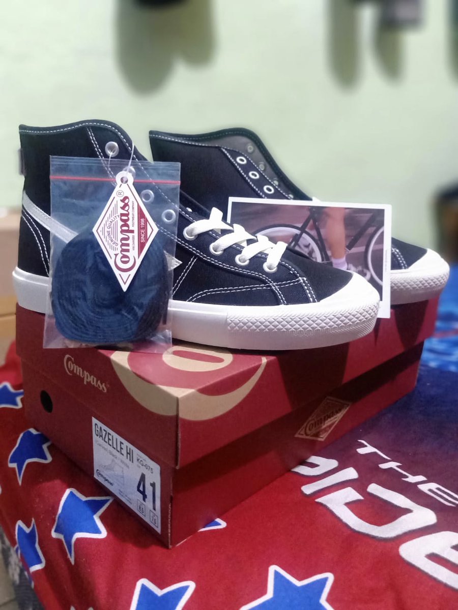 Compass BW High UK 41 New . 
Nego tipis tipis 😎.