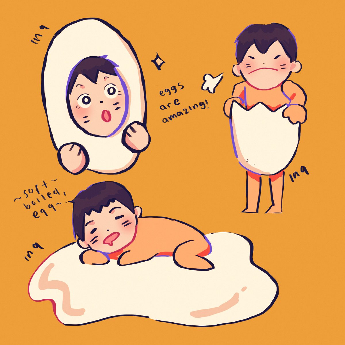 kageyama as gudetama because eggs are amazing ! 

#haikyuu #haikyuufanart #hqfanart #ハイキュウ 