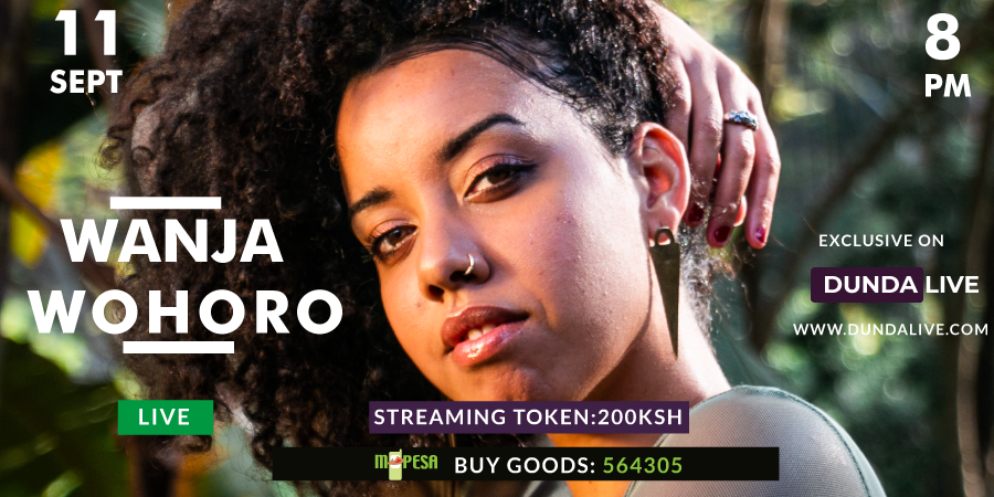 KEV_MAKORI's tweet photo. Onto Stream no. 3 

On 11th September 8 p.m. we go live with Wanja Wohoro to bring you another intimate, feels-based, comfy, cosy, musical moment.

Bring the whole fam + your neighbour!  

#dundalive #wanjawohorolive #livemusic #indiemusic  #supportKEmusic
#playKE #streamKE https://t.co/C7ruKZEZBH