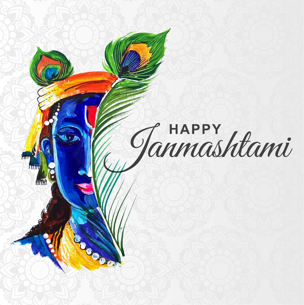 MadhuriDixit's tweet photo. जनमाष्टमी के अवसर पर आप सभी को हार्दिक शुभकामनाएं ✨ https://t.co/7l3HqT2k54