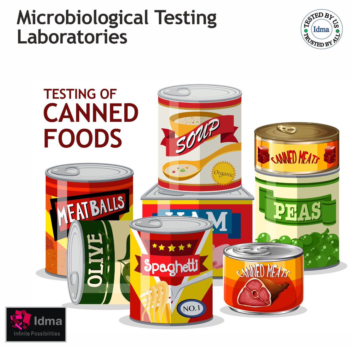 IdmaGroup's tweet photo. Our #Food, #Microbiological & #Instrumentation #Testing #Laboratories are #NABL #FSSAI approved to #Test all kinds of #Canned & #Retorted #Food Products
#cannedfood #longshelflifefood #readytoeat #readytoeatmeal #heatandeat #microbiology #foodsafety #foodtesting #qualitytesting https://t.co/EKkPfj0wNQ