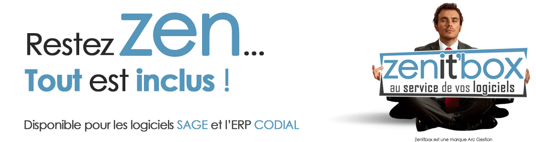 ArcGestion's tweet photo. Restez Zen avec Zenit'Box par Arc Gestion ! #Logiciel #ERP #Assistance #Accompagnement #Abonnement ... tous les services disponibles sans surprise : https://t.co/RHU7NcEKVB https://t.co/Up4UGTju7v