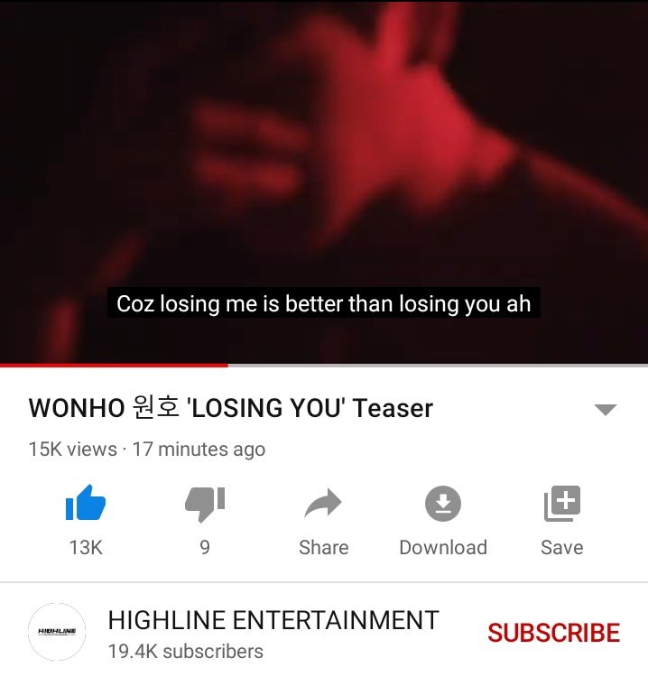 RamenhaeMXMB's tweet photo. ‼️ ATTENTION WENEES ‼️
Are you streaming losing you teaser????
PLEASE SHARE YOUR STREAM SCREENSHOT ALONG WITH HASHTAG #WONHO_LosingYou_Teaser 
Here's mine, let's do it!!!
@official__wonho https://t.co/YaX0x9gMTl