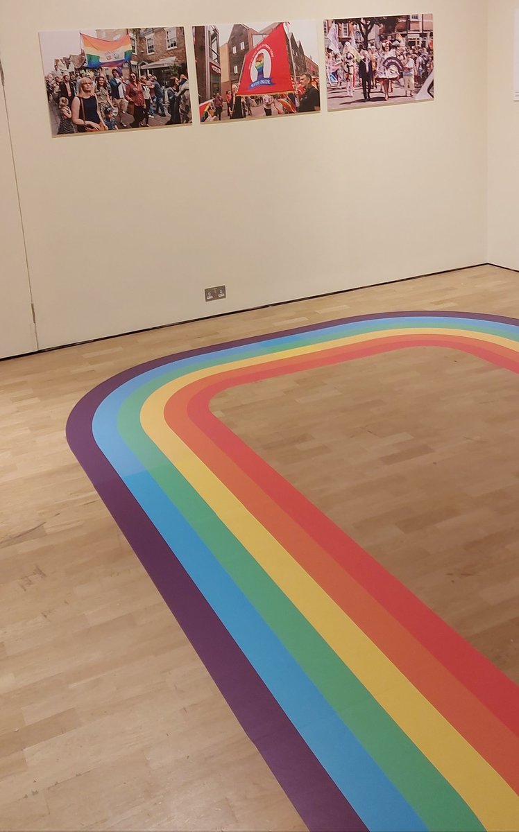 dazlarrr's tweet photo. Nice wander round the @pridecanterbury exhibition at @CMuseums If you get the chance, go have mooch. You'll even see these beauts @ChipShopBird & @CherylHoleQueen hanging around. #SupportLGBTQI #LGBTQlAlwaystogether #PrideFamily #Pride https://t.co/JbpaEf91Sk