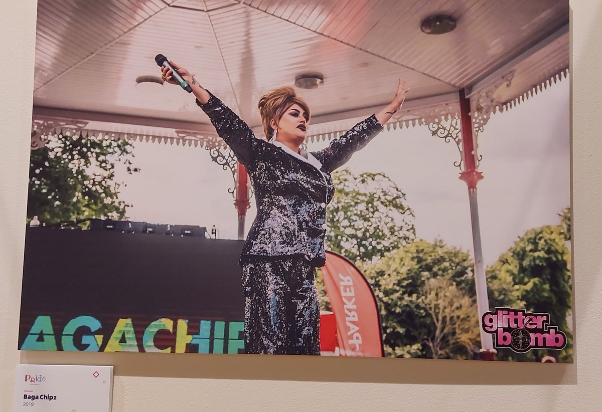 dazlarrr's tweet photo. Nice wander round the @pridecanterbury exhibition at @CMuseums If you get the chance, go have mooch. You'll even see these beauts @ChipShopBird & @CherylHoleQueen hanging around. #SupportLGBTQI #LGBTQlAlwaystogether #PrideFamily #Pride https://t.co/JbpaEf91Sk