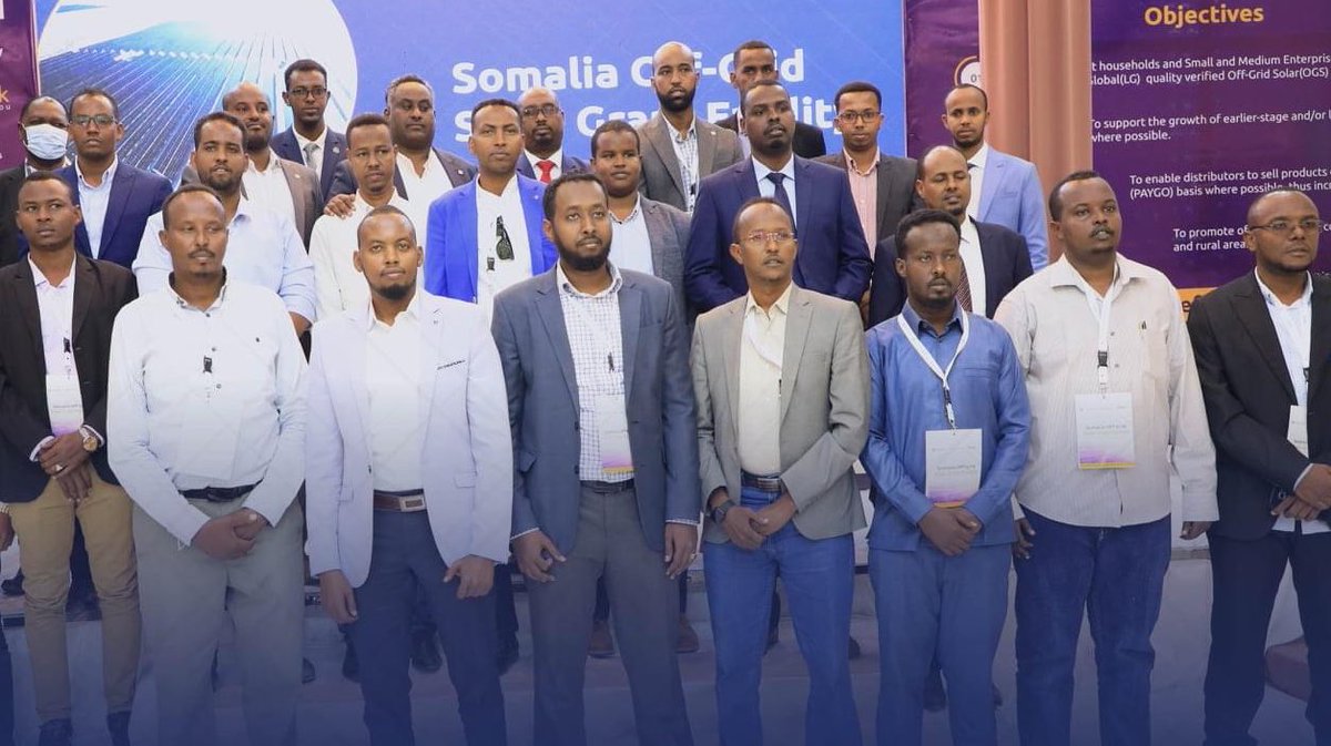Tamarso252's tweet photo. We’ve joined the kickoff of Somalia Off-Grid Solar Grant Facility project yesterday at Safari Hotel, Mogadishu. TAMARSO is delighted to contribute Somalia’s progress for renewable energy. #Solar #Somalia #Energy https://t.co/JJDGIUJF6U