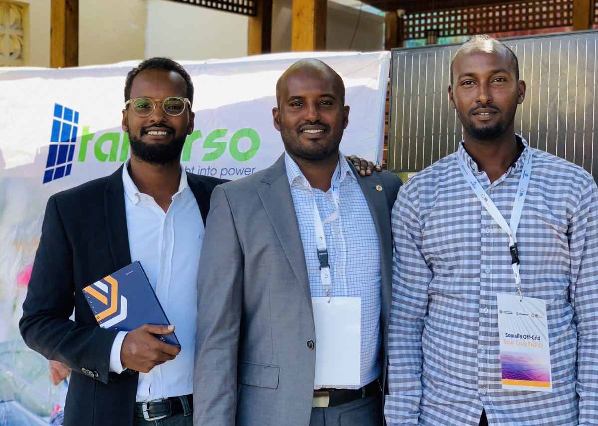 Tamarso252's tweet photo. We’ve joined the kickoff of Somalia Off-Grid Solar Grant Facility project yesterday at Safari Hotel, Mogadishu. TAMARSO is delighted to contribute Somalia’s progress for renewable energy. #Solar #Somalia #Energy https://t.co/JJDGIUJF6U