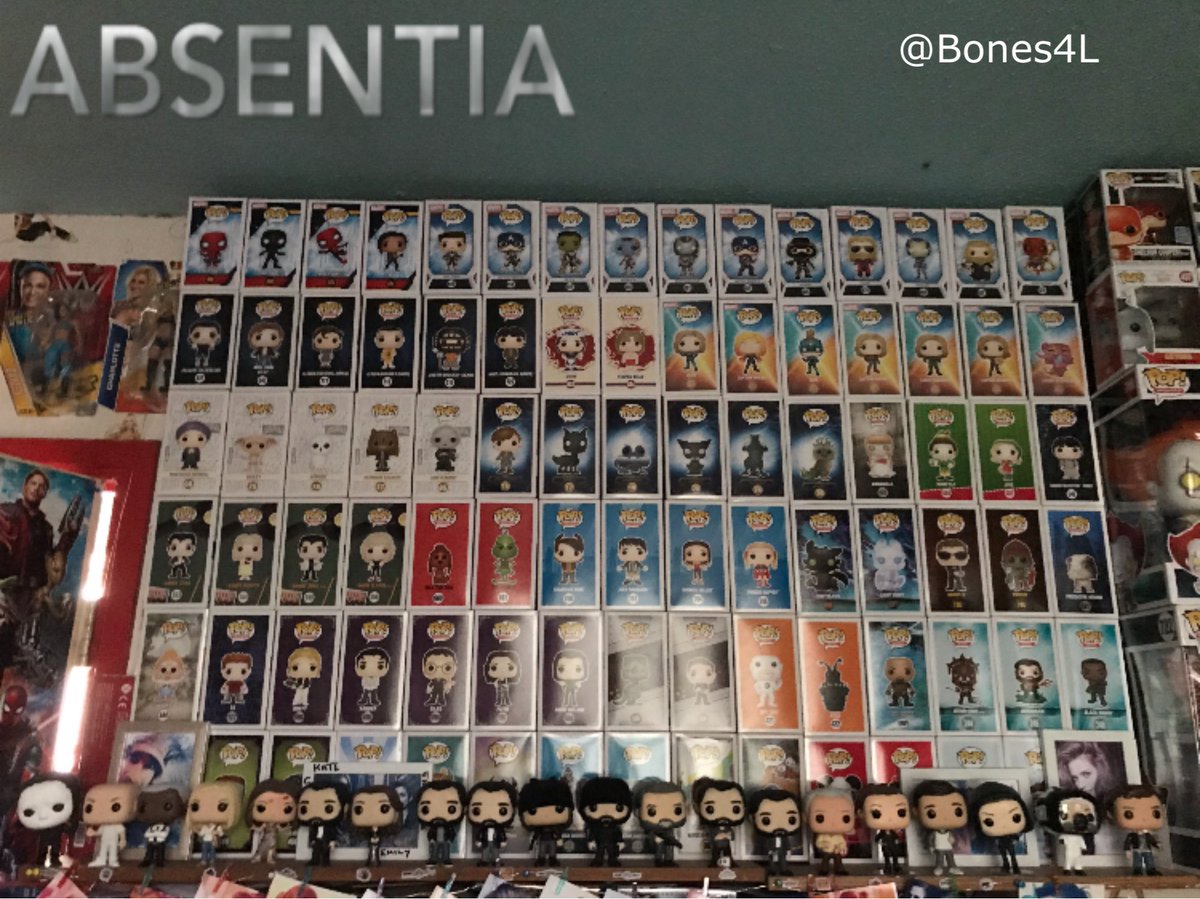 Bones4L's tweet photo. I really can’t decide which custom funko pop is my favourite 🤔 but I do have 49 Absentia ones 😳😱
#AbsentiaCustomFunkoPops #CustomMadeByMe
@Stana_Katic @EvilWillPascoe https://t.co/vmnvgYYCMj