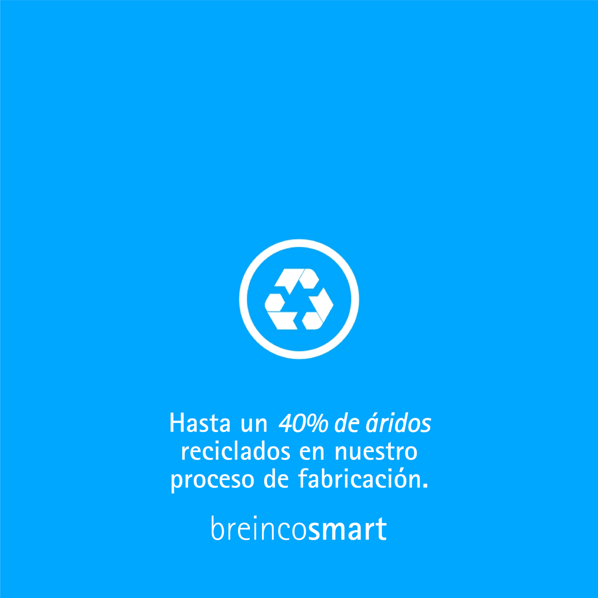 breincoGroup's tweet photo. HASTA UN 40% DE ÁRIDOS RECICLADOS. ♻️ Fabricamos utilizando un mínimo de 20% hasta un máximo de 40% de árido reciclado manteniendo en todo momento los niveles de calidad y durabilidad. +info>https://t.co/P0PB9gbQKO
#calidad #cradletocradle #reducimos #reutilizamos #reciclamos https://t.co/lxoTgAaP2b