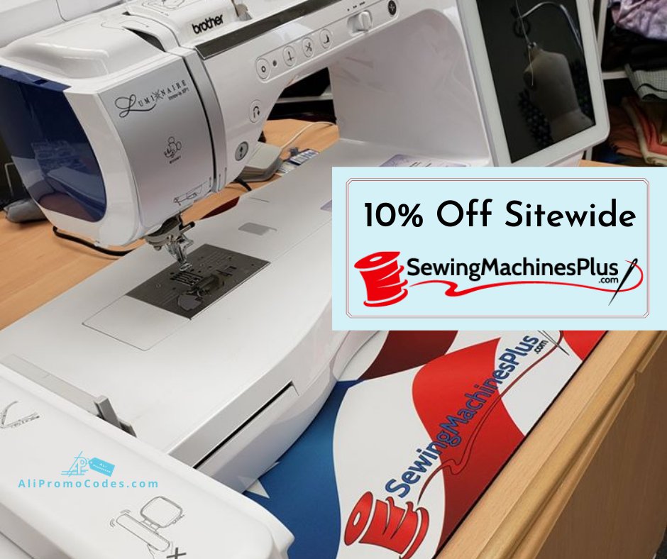 Alipromocodes's tweet image. $400 Off Sewing Machines &amp;amp; More Aliromocodes now offer up to $400 off on purchasing the top-selling machine from #SewingMachinesPlus. Rush now and check out #Alipromocodes to grab amazing Sewing Machine Plus discount vouchers right away!
bit.ly/33ReUBd

#Stitching #Deals