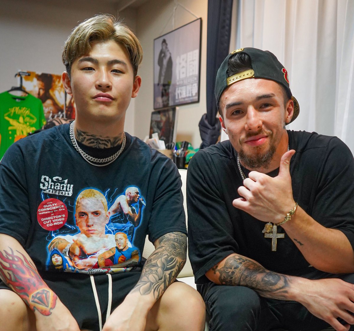 平本蓮選手×REBELLIOUS BEHAVIORコラボTシャツ