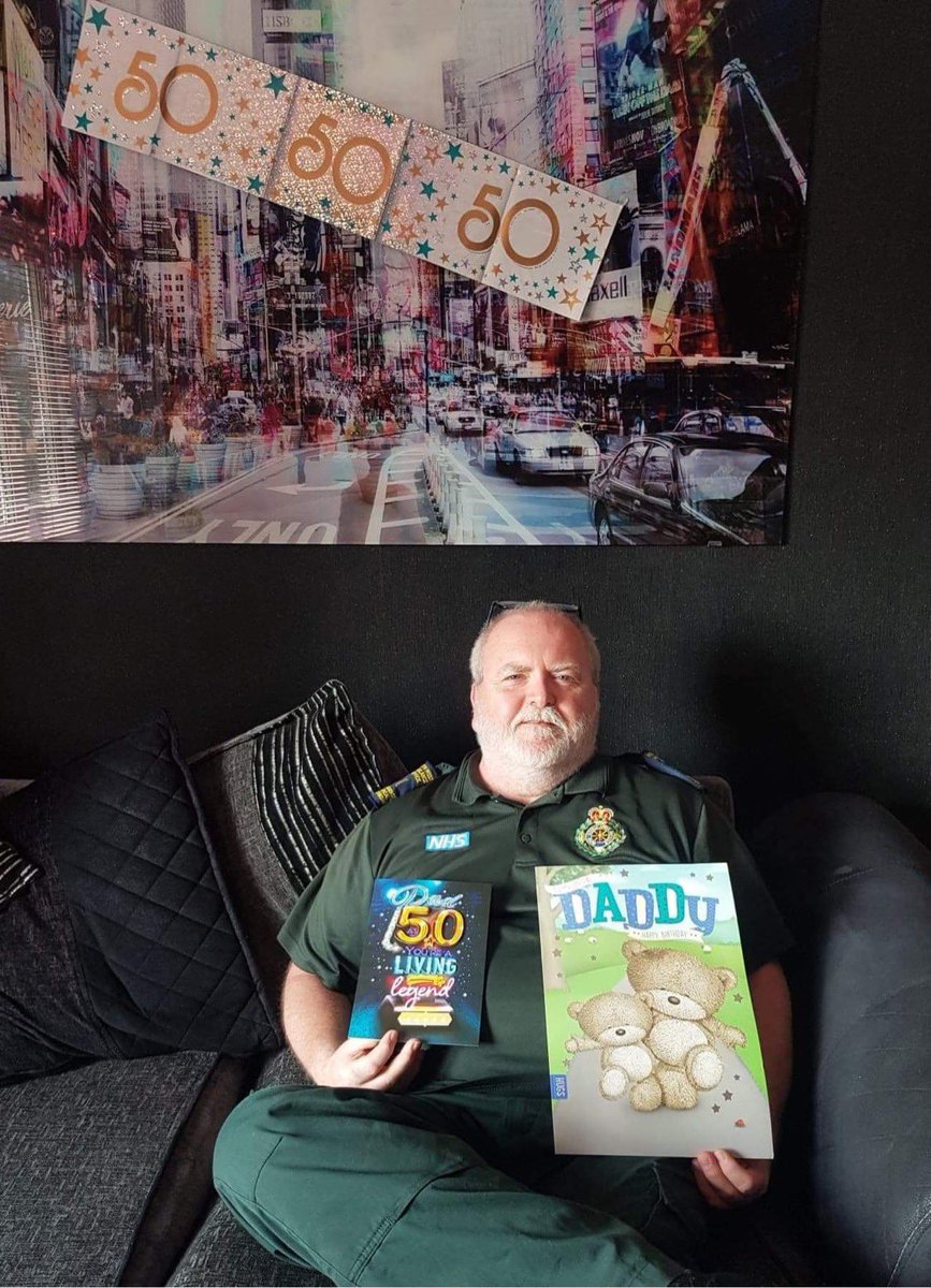 Heart_Of_EMT's tweet image. Well I’m officially over the hill #50Something and unfortunately working through it with @NWAmbulance on #NeeNaww #ambulance serving and protecting the public of #Manchester in a job I’m dedicated too. so this his me #OldMan saying sending the love and #StaySafe