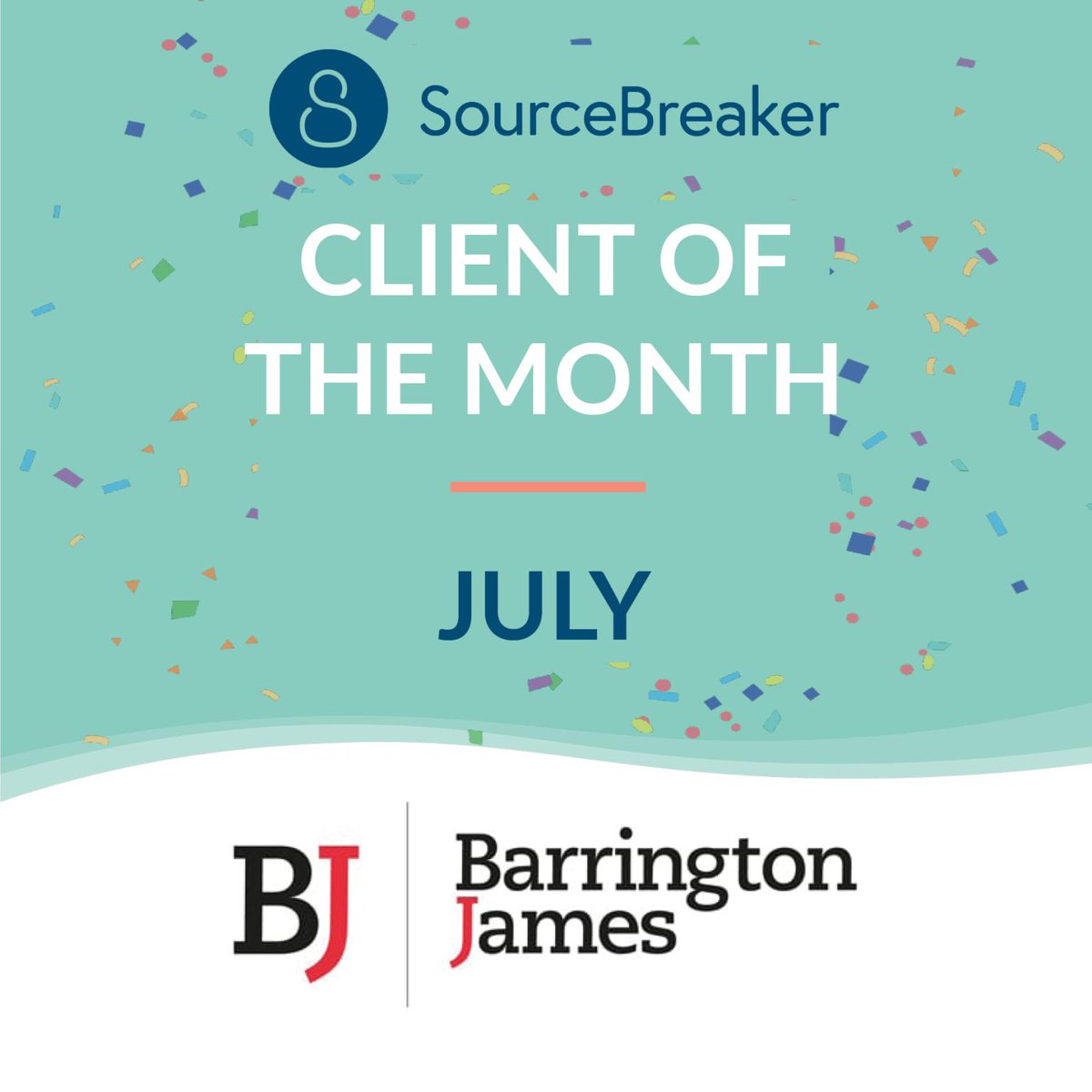 BarringtonJames's tweet photo. Our NYC office only went and won the @sourcebreaker client of the month!! Well done to the whole team and enjoy the pizzas heading your way! #lifeatbj #barringtonjames #lifesciences #recruitment #sourcebreaker #clientofthemonth #winners #nyc #newyork #congratulations https://t.co/lBLL1dAAbN