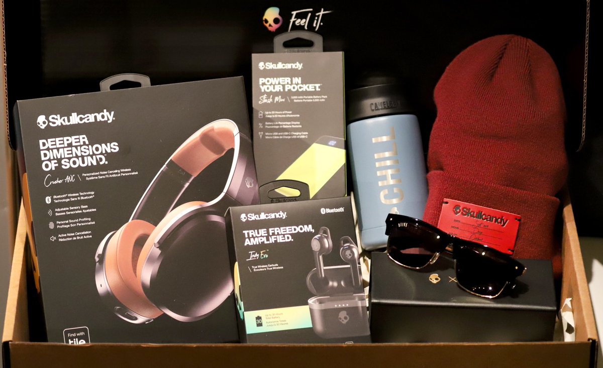 <a href="/SkullcandyTokyo/">Skullcandy Tokyo Store</a> のアカウントで豪華スカルキャンディーセットが当たるプレゼント企画開催してます💀
詳しくは<a href="/SkullcandyTokyo/">Skullcandy Tokyo Store</a> 固定ツイートにて！