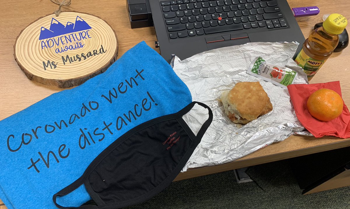 So excited to be a Pirate <a href="/CBEPirates/">Coronado Beach Elementary School</a> 🤗 Thank you so much for the awesome welcome breakfast and goodies! <a href="/ChickfilA/">Chick-fil-A, Inc.</a> @tabuckner5