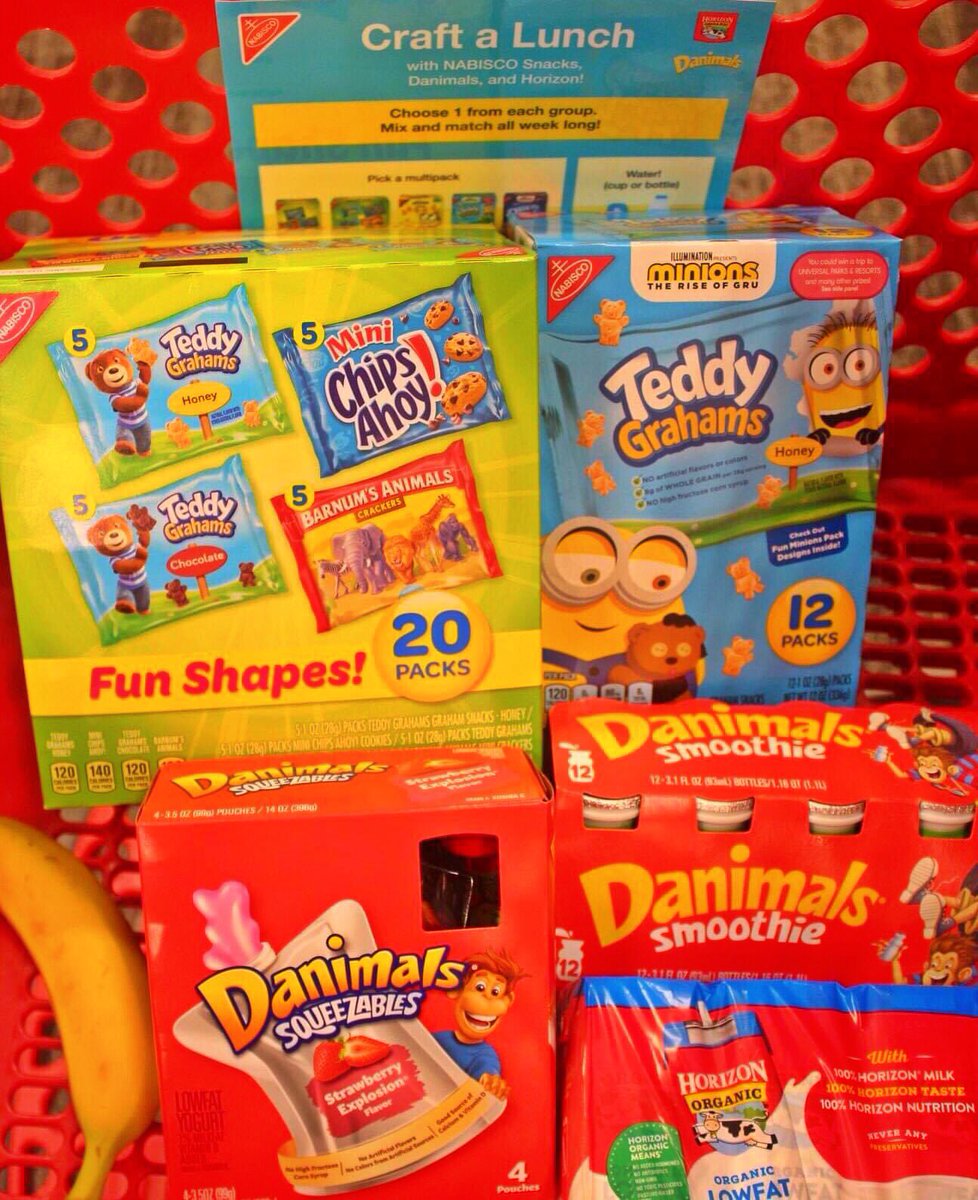 DoverMacKid's tweet photo. Don’t just pack your kid’s lunch, craft their lunch!  Make lunch exciting using NABISCO Snacks and Danimals. 
#MacKidDover #Ad #CraftYourLunchAtTarget
https://t.co/ZlGIL8D6vK https://t.co/PlQZRe4EpK