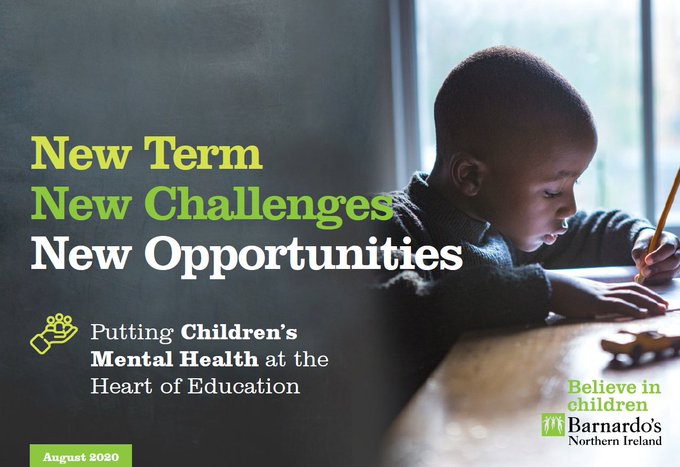 Excellent report issued today by @BarnardosNI highlighting the importance of putting children's mental health at the heart of education #ChildrenAtTheHeart