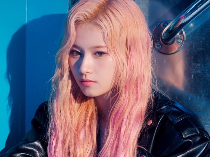 38. pink Sana owns my heart   #ExaONCE  #ExaBFF  @JYPETWICE