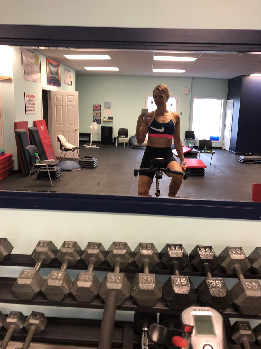 samro27's tweet photo. The Perks to owning a Fitness Studio, morning Solo Spin Session. #notarestday #perks #mystudio #spin #solospinclass #sweatymess #results360fitnessstudio https://t.co/IJH30MvDW6