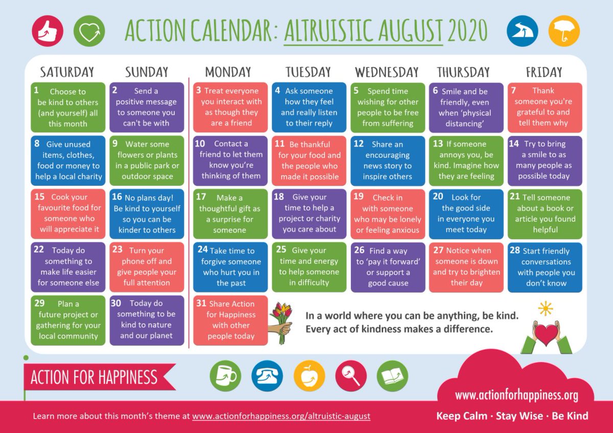 BBBSmentoring's tweet photo. Are you okay?! 😳😬
After that brutal storm, stress is up. Spread some extra kindness throughout the days of clean-up ahead. Let this calendar of ideas inspire you, &amp; invite a mentor or mentee to join you in taking action!👊
#Altruism #BeKind #DailyActsOfKindness #ActivityIdeas https://t.co/Zg1WornfYv