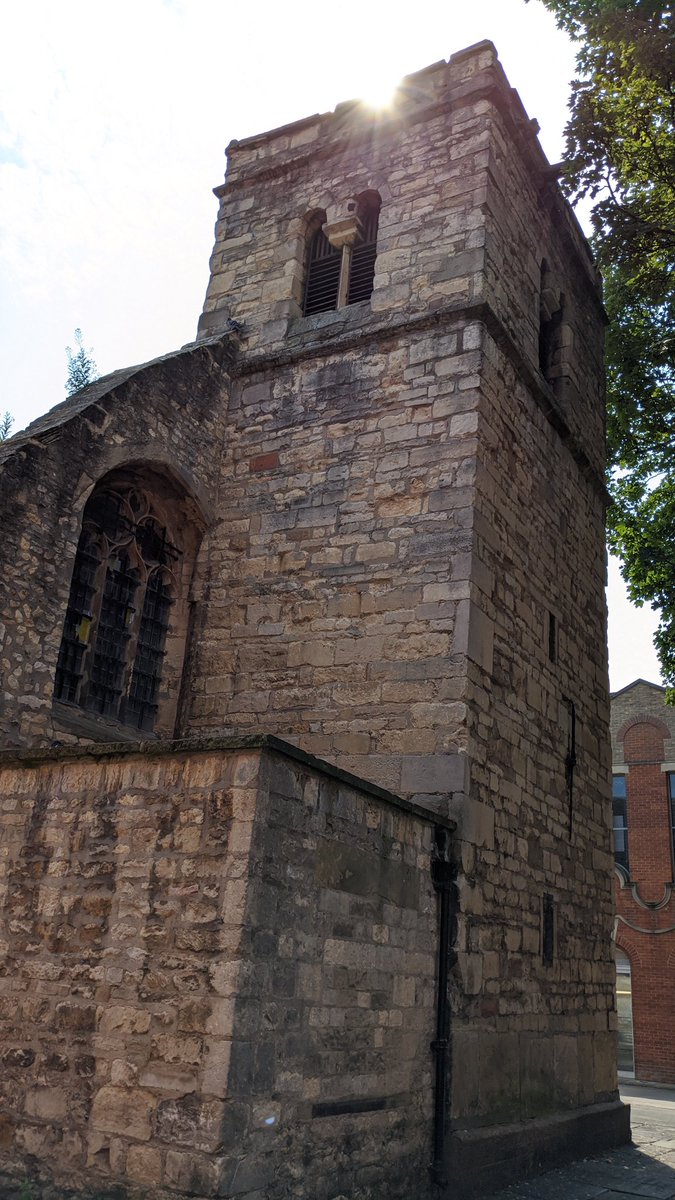 St Benedict's church is... Architecturally a MESS. It's like a murder mystery in stone.