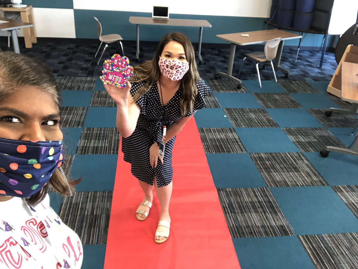WolfkillsPups's tweet photo. We rolled out the red carpet for our newest kinder teacher 💙🐾 #bengalpride #besprize #Kindergartendreamteam https://t.co/sw9lcm7zLW