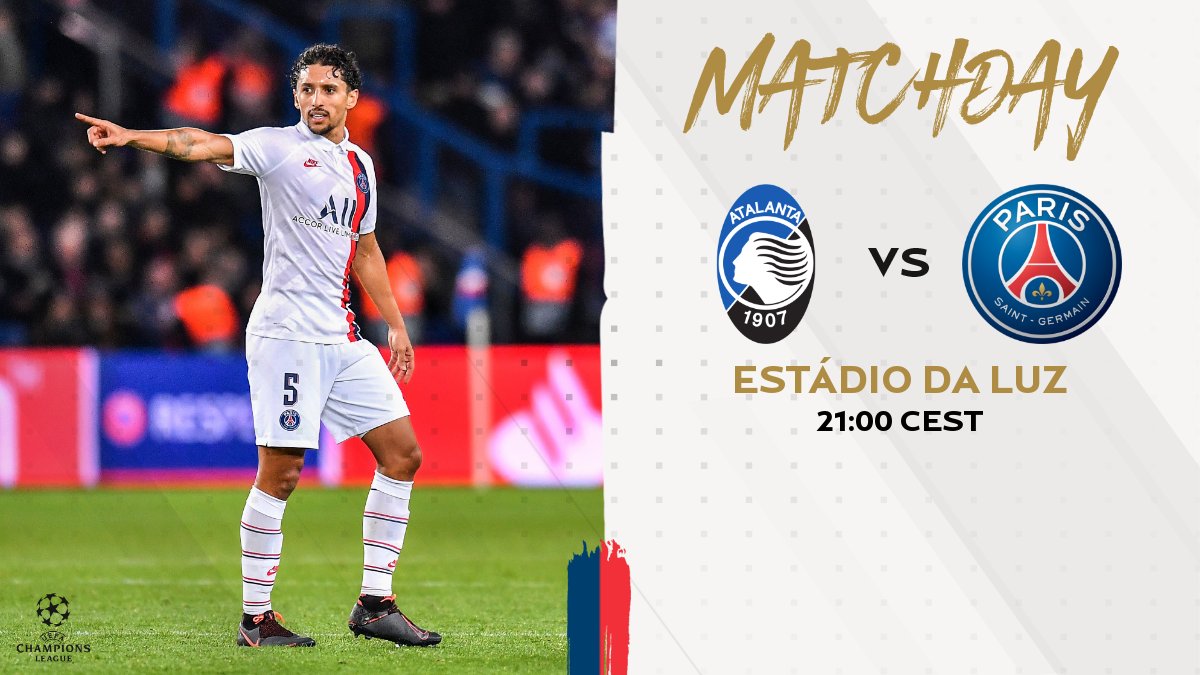 PSG_inside's tweet photo. 𝐉𝐎𝐔𝐑 𝐃𝐄 @ChampionsLeague 🏆 #ATAPSG
🗓 1/4 de finale
🆚 @Atalanta_BC 🇮🇹
🔴🔵 #WeAreParis https://t.co/GGoWPu1Aks