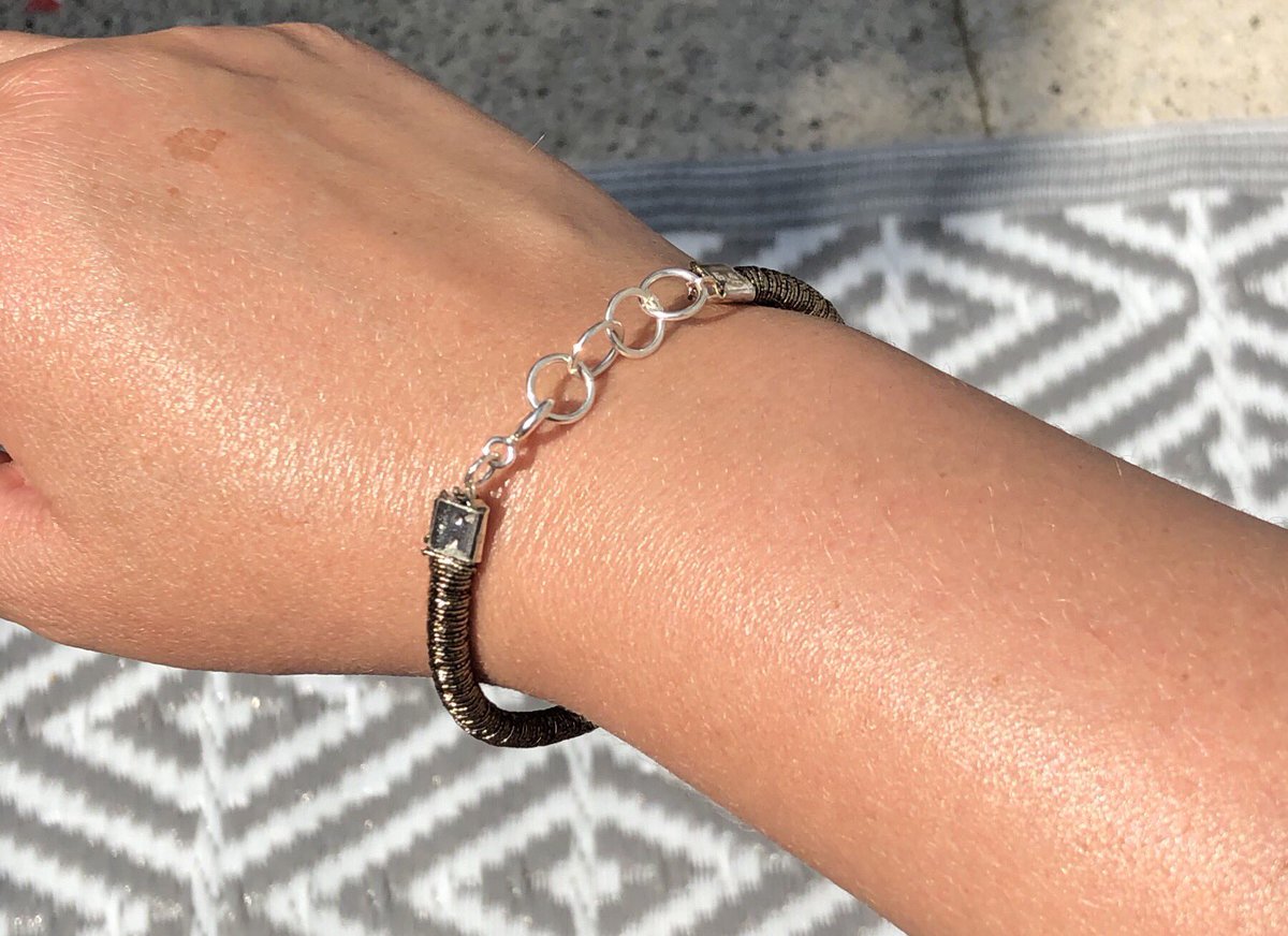 Brace(let) yourself...here’s some sunny style with <a href="/Bsilvermaverick/">Silver Maverick</a> ☀️🤍💛#summerstyling #summerjewellery #handmadesilverjewellery #stylelovers #heatwaveuk #silverbracelet #madebyahuman #supportsmallbiz #individualstyle #jewellerynews #hotstuff #jewellerydesigns #HandmadeInUK