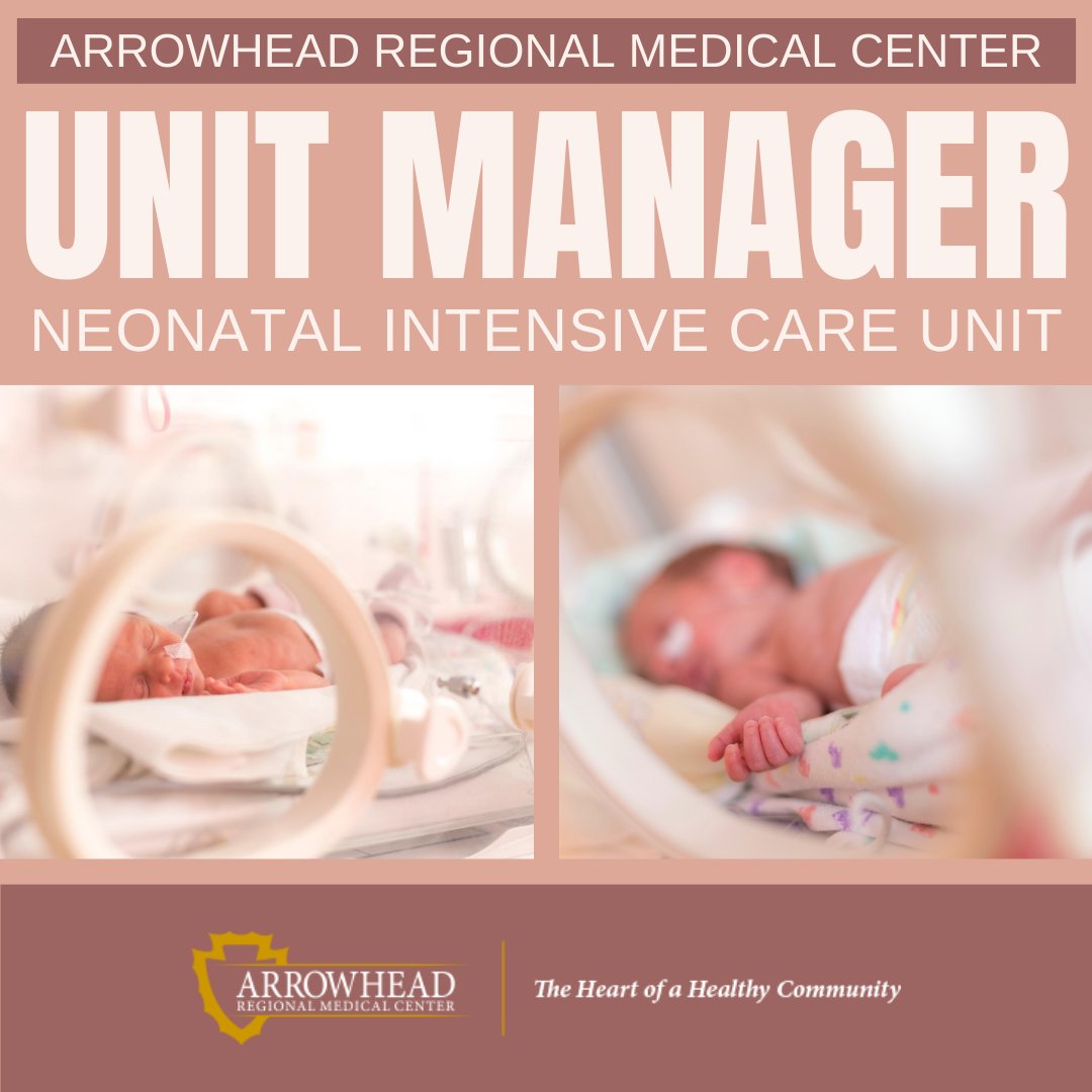 sbcountycareers's tweet photo. This position oversees the day-to-day unit operations and assumes 24 hour responsibility.
Apply here: https://t.co/DEPvAbHtSk
#nicu #sbcounty #career #countyjob #work #hopsital #armc #arrowheadregionalmedicalcenter #neonatal #healthcare #nurse #rn #icu #newborn #baby #neonatal https://t.co/YGd3L3GEP2