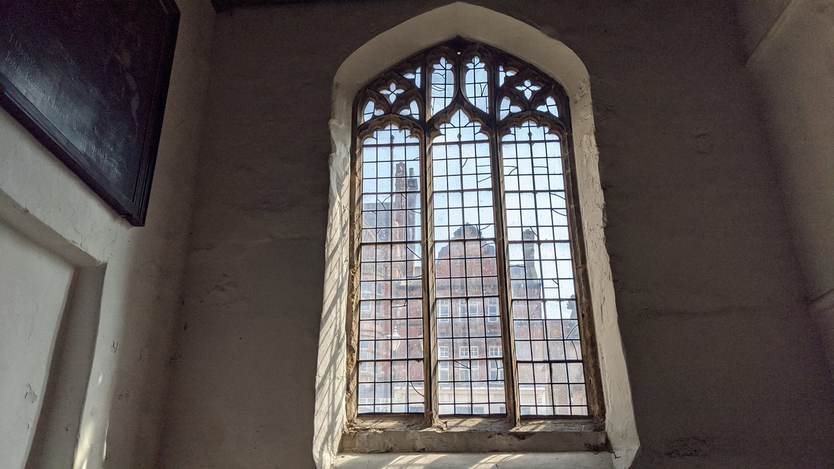 St Benedict's dates from the 1000's, but the only bit dating from that time is the nave, which was originally the chancel of the church. There's also a bit of a side chapel from the late 1300's.It was massively damaged in the Civil War, and then the Victorians messed with it.