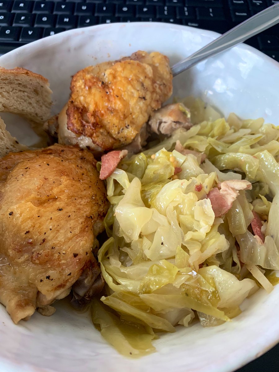 Chicken & CabbagesHE COOKED