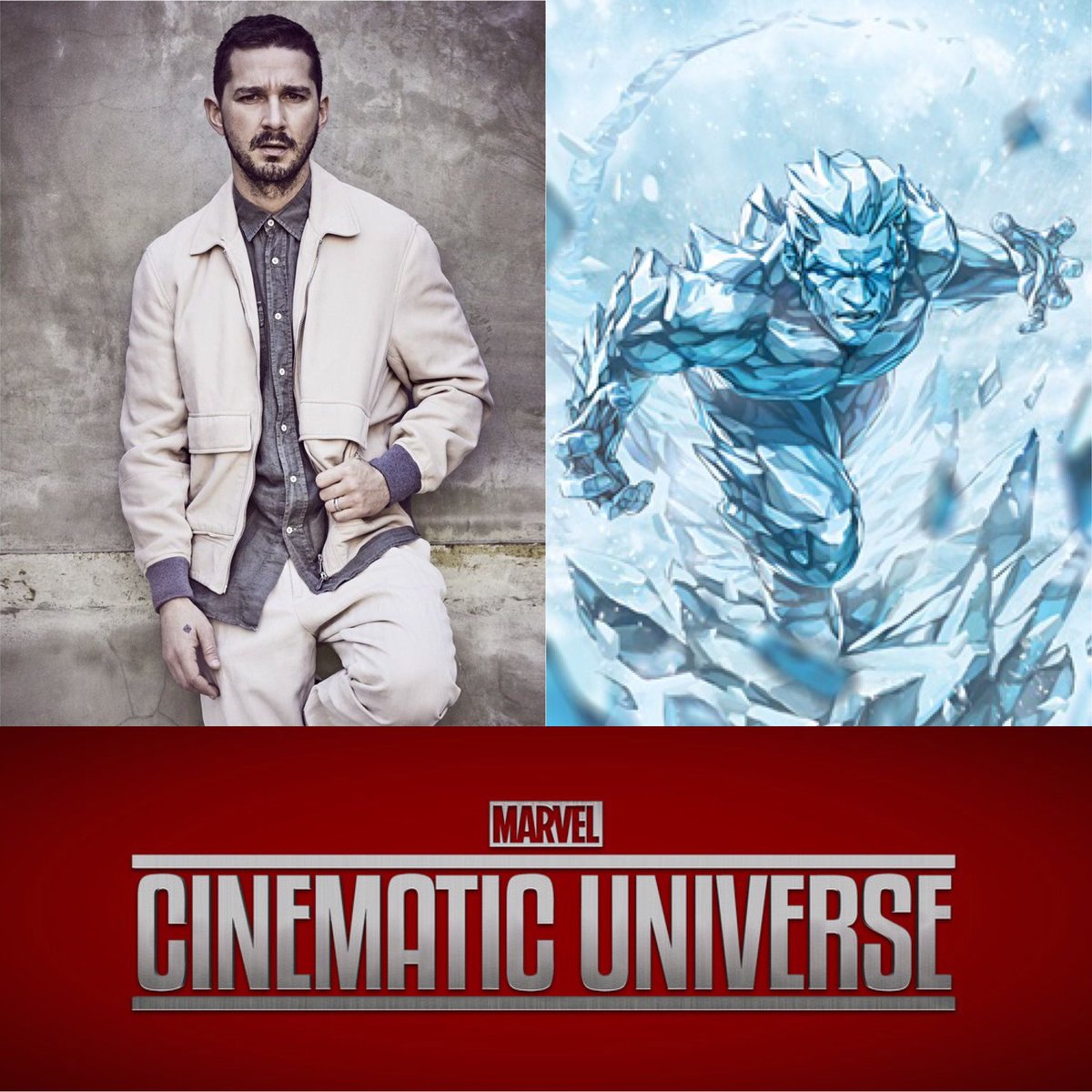 RT @GeekBomb: Shia LaBeouf is in talks to play Iceman in an MCU reboot of X-Men! Who would you fancast in the #MCU? https://t.co/UPjtncUsZ8