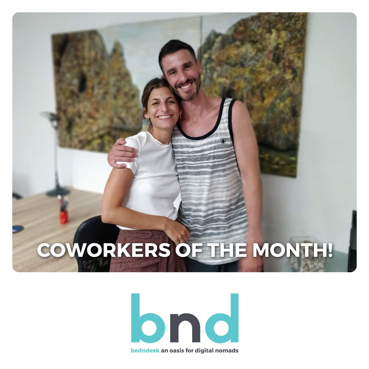Martin &amp; Sofía have spent a week in bnd. Sofia works as a Human Resources Manager in a software company and Martin works as a Project Manager in a Software company as well. Martin came in 2015 for the first time and he loved bnd...  See more in our Facebook!