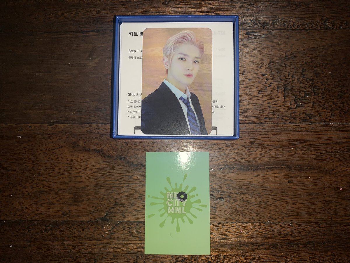  #NeoCityMNLONHAND(1) Neo Zone: The Final Round Kihno [2nd Player ver with Taeyong PC; includes poster] - 1300PHP+ 70PHP if you want poster tube