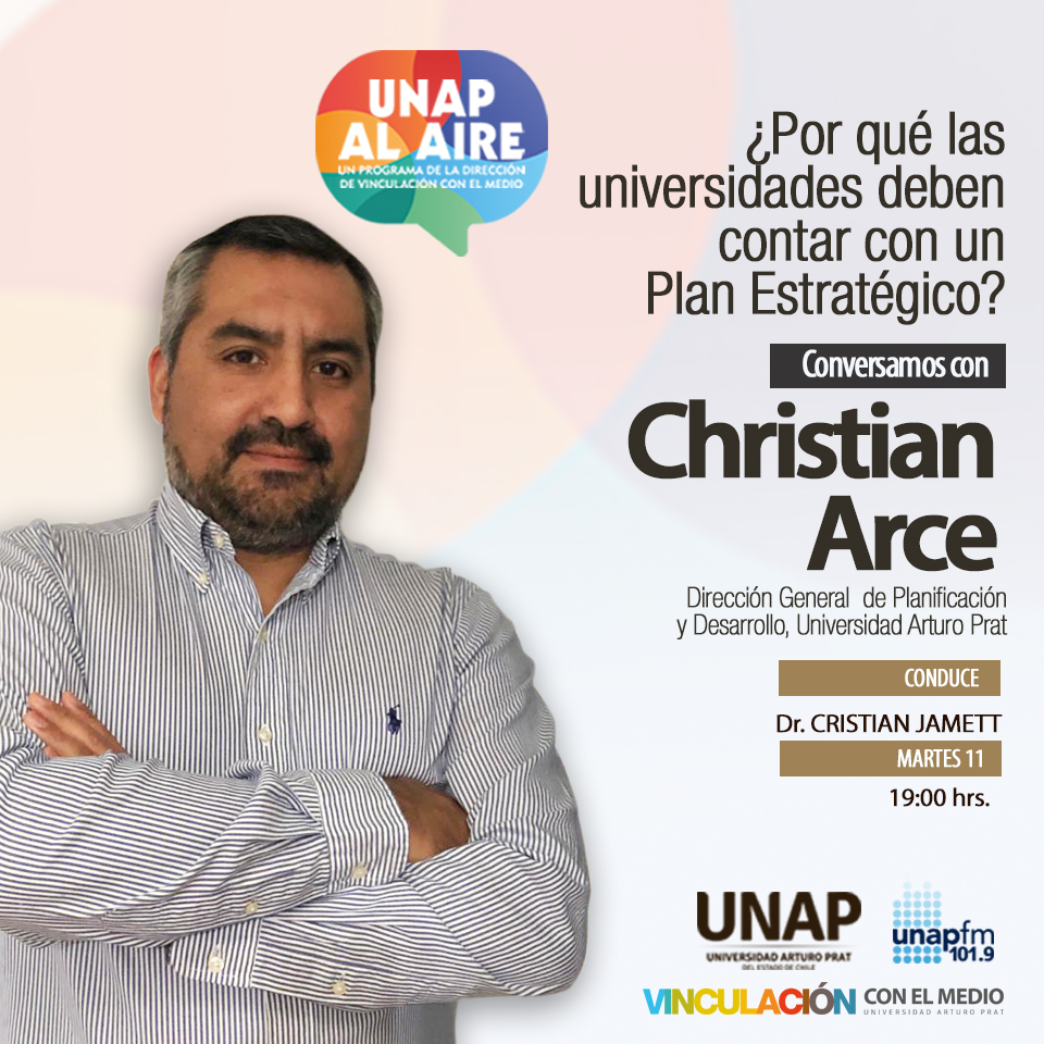 unapcl's tweet photo. Hoy en UNAP Al Aire de @UnapRadio, hablamos de Comunicación Estratégica y la importancia de los planes en las Universidades.

Te esperamos a las 19:00 horas, por la 101.9 FM y en nuestra Señal Online👉 https://t.co/XhOUFkunEB https://t.co/kg2wvO04zX