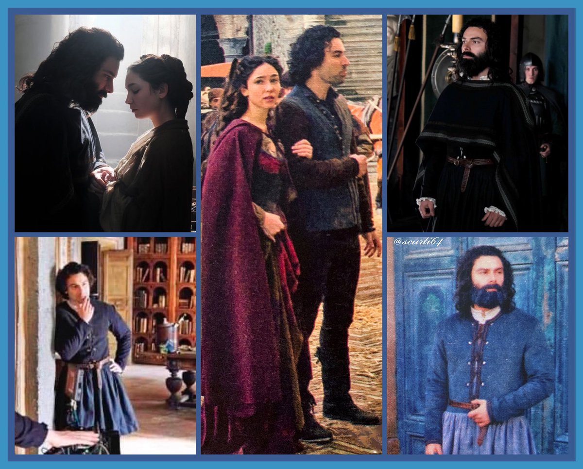 First taste of Leonardo's Renaissance atmosphere! Ciao #AidanCrew filming is over and the wait begins !#LeonardoTheSeries🎨#AidanTurner #LeonardoDaVinci #MatildaDeAngelis #CaterinaDaCremona ✨