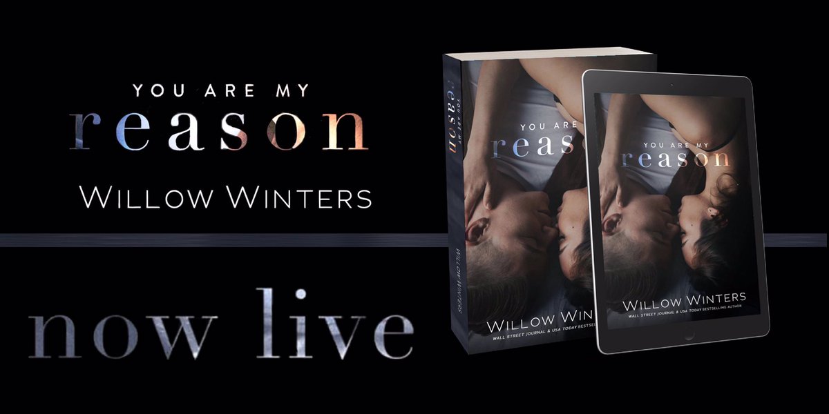 Moms_Book_Xscap's tweet photo. #NewRelease

YOU ARE MY REASON (You Are Mine Duet Book 1) by @WillowWintersbb is #NowAvailable!

An Angsty, Complex, and Steamy 5 ⭐️ Must Read

Go to https://t.co/qU8pNKbBIh for book details and full review.

#WillowWinters #YouAreMyReason  #ReleaseBlitz #MustRead #5StarMustRead https://t.co/6lmQNznBLg