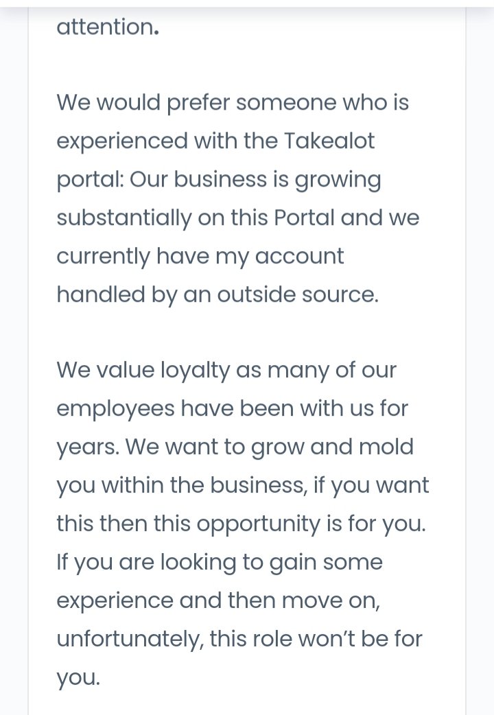 Promaths_UJ's tweet photo. Content Administrator

Company: Echobay Trading

Internship

western-cape

Posted on Aug 6, 2020

Salary: R8000 - R10 000

Closes: Aug 18, 2020

Kindly apply and check more info at : https://t.co/CphPnYVmks

#GlobalYouth #InfluencerChallenge #INeedAJob #KeaDrive https://t.co/6PG1cf4XhQ