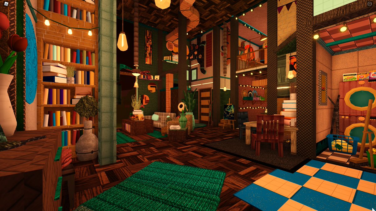 Late On Twitter A Retro Colourful Loft Roblox Bloxburg Rbx Coeptus Froggyhopz Rblx Decals From Look Io Kas And 7royksopp - roblox bloxburg loft house