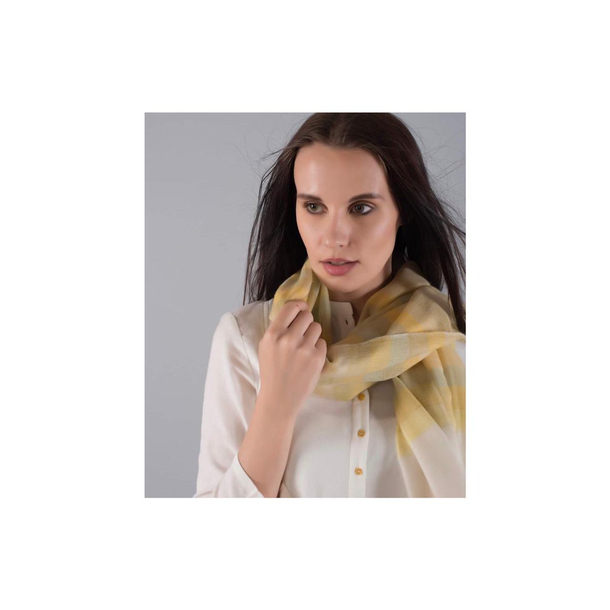 khazirsons's tweet photo. A mix of yellow and grey. An authentic pashmina stripe shawl available online 
Shop now - https://t.co/bCbYs3isf4 https://t.co/rS0mV95hbk
