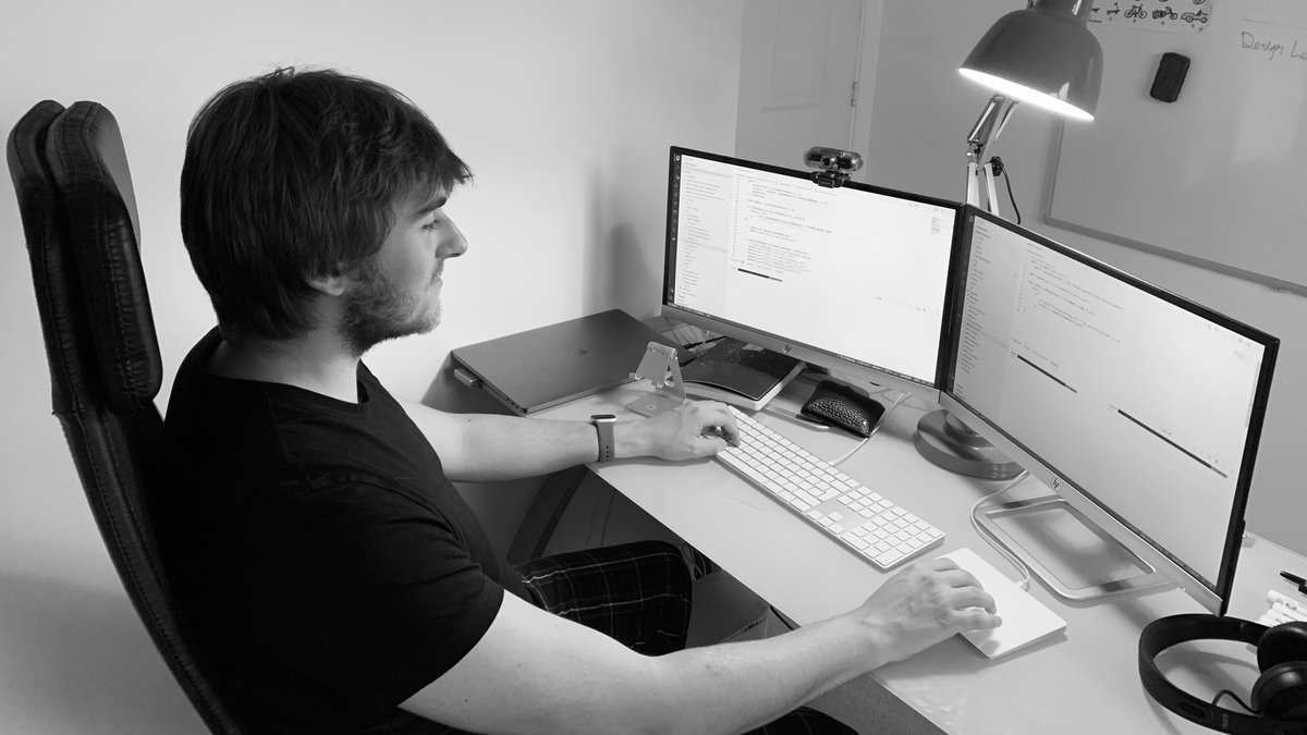morphiqdigital's tweet photo. Another day in the home office!⁠ #remote⁠
⁠
#workingfromhome #websites #agency #webdeveloper⁠ https://t.co/hIQCYQmUy4