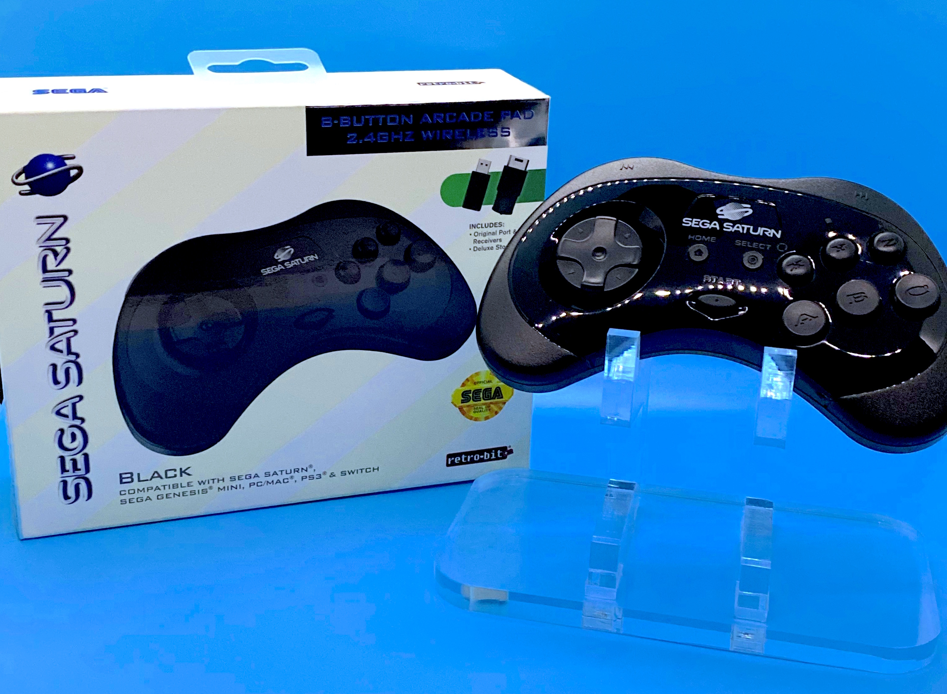 Sega saturn best sale dual analog controller