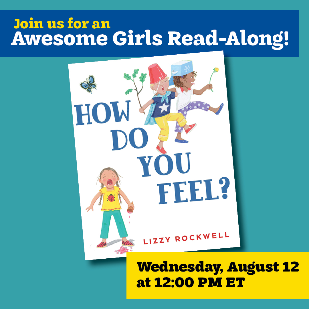 Like us all, kids have so many emotions! Join @GirlScouts with author/illustrator Lizzy Rockwell and her book “How Do You Feel”—our next Awesome Girls Read-Along virtual event tomorrow Aug. 12 at 12 PM . #kindergarten #GSatHome #linkinbio bit.ly/2CCUssO