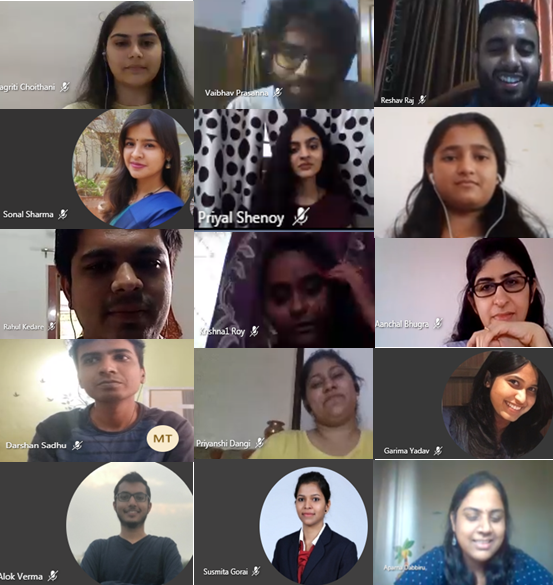 RILCampus's tweet photo. #ItsAWrap for our Virtual ET Summer Internship! The program ended with a very special farewell & talent show with all smiles marking the end of this wonderful learning journey.
#ETSummerInterns #RelianceSummer #VirtualInternship #ItsAWrap https://t.co/qzBxJWLYcs