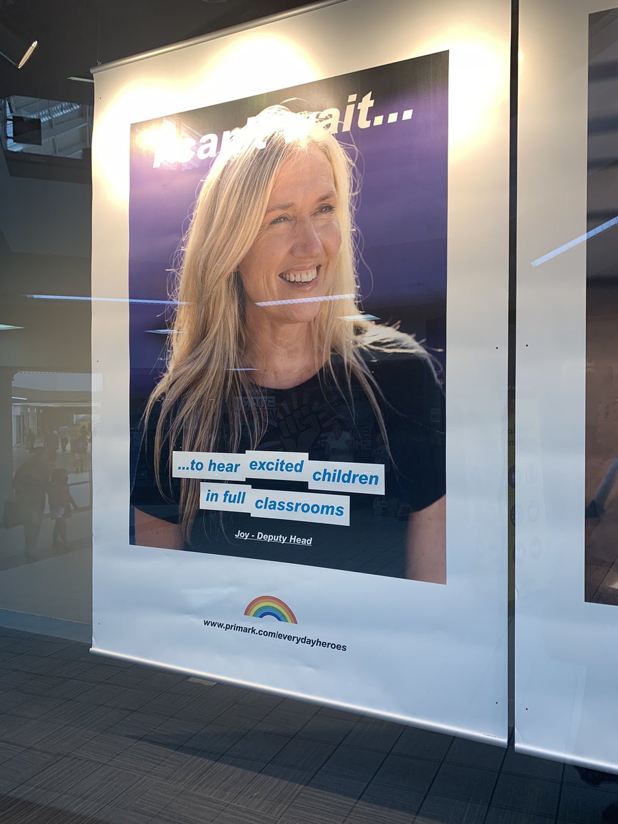 Arithmaticks's tweet photo. Just been for an eye test and walked past @Primark on the way and I bloody love this window display ❤️🥰 https://t.co/X2rXBjAvnt