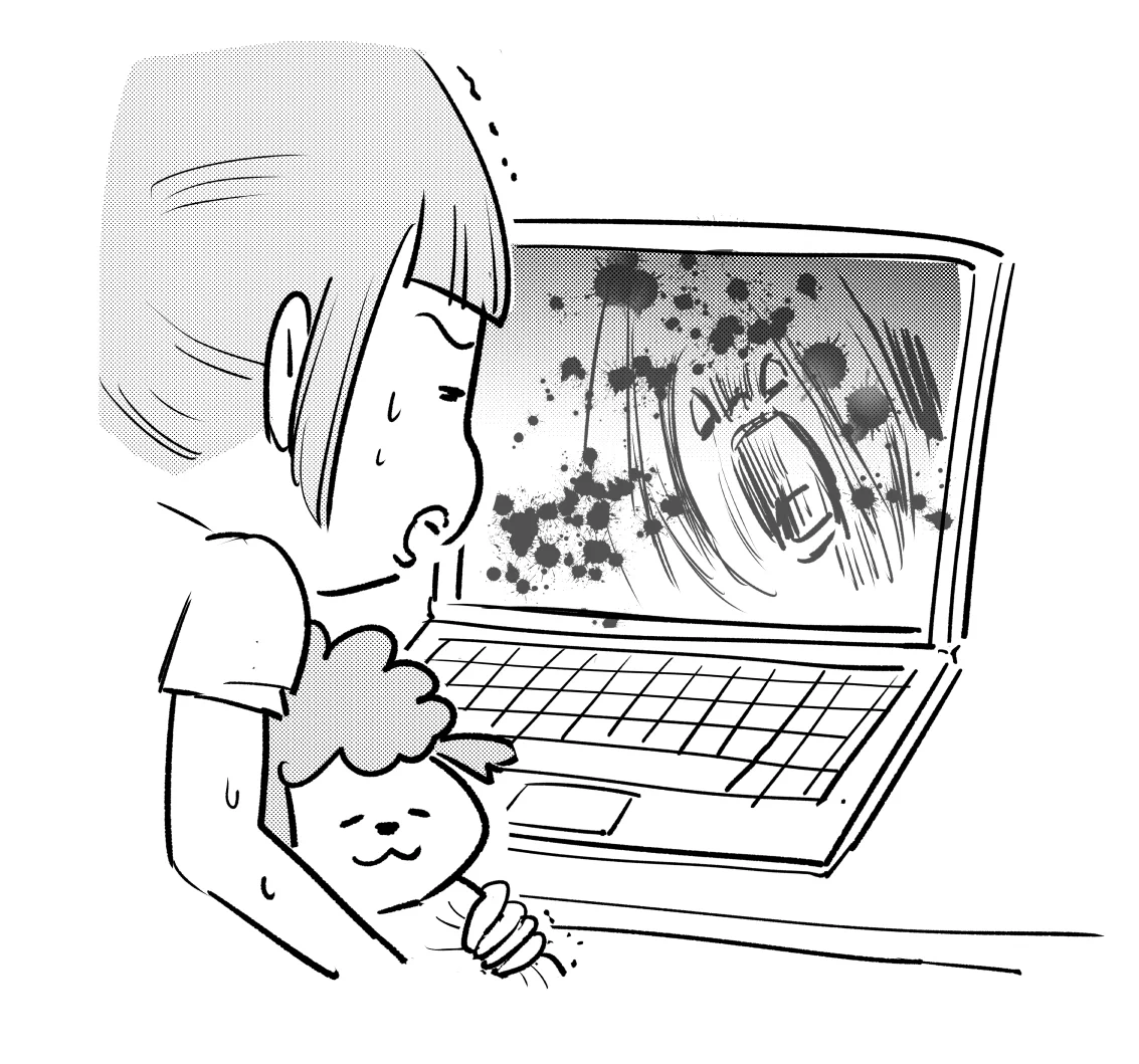ホラー映画を一人で見れない時は？動物と一緒がおすすめ！