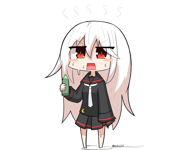 夏服が欲しい菊月
#艦これ版深夜の真剣お絵描き60分一本勝負
#艦これ版真剣お絵描き60分一本勝負_20200811 