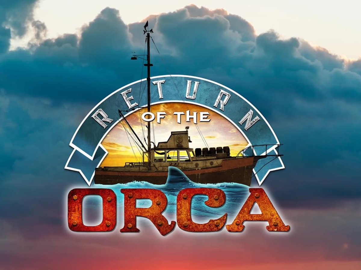 returnoftheorca's tweet photo. We have a brand new website at https://t.co/NrvZwwu118. New videos, press and podcasts to check out! #jaws #makingthemonster #orcathree #marthasvineyard @eliroth @joe_hill @ShaunORourke5 @livingsharks @ThatKevinSmith https://t.co/v3qB3jWyqf